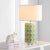 27 Inch H Table Lamp in Green - a Pair For Sale In Philadelphia - Image 6 of 9