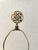 Vintage Asian Botanical Ceramic Lamp For Sale - Image 9 of 10