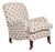 Oxford Blue Sofia Lounge Chair by Ceraudo For Sale