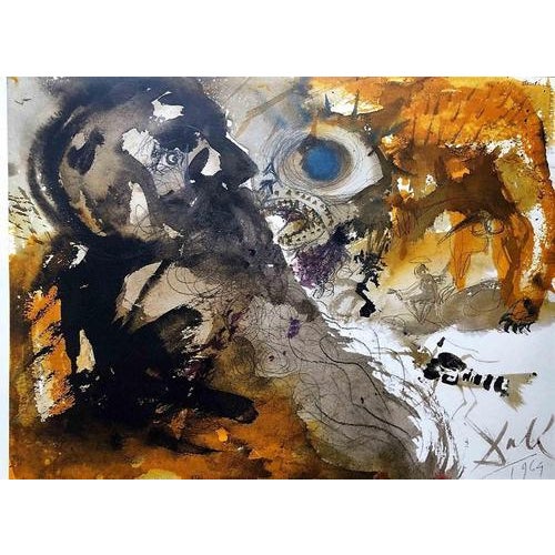 Leviathan is an artwork realized by Salvador Dalí in 1964. It is part of Biblia Sacra vulgatæ editionis published by...
