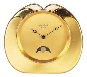 Vintage Swiss Table Clock by Jean Roulet for Aeg, 1980s
