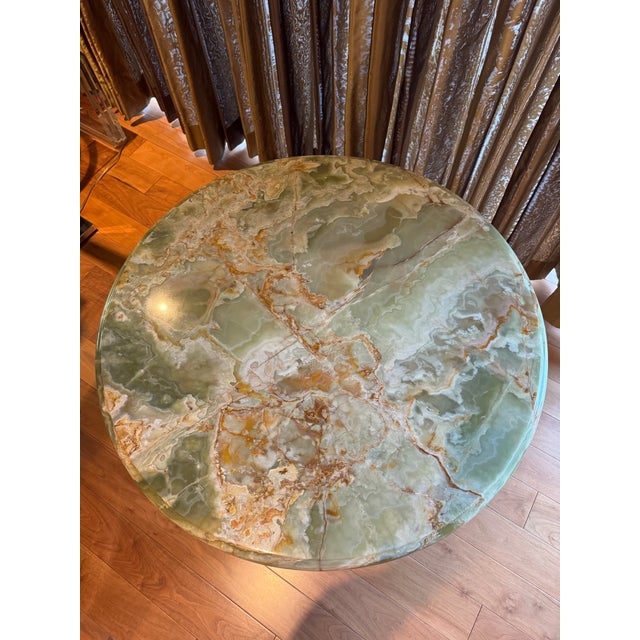 This vintage Marge Carson center table has a masterfully crafted frame with meticulous attention to detail. Its unique...