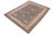 Abstract Modern Gabbeh Blue/Orange Wool Rug - 6'0'' X 8'10'' For Sale - Image 3 of 10