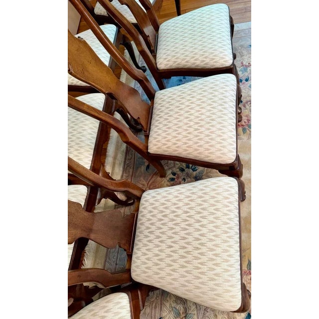 Henredon “Aston Court” Dining Room Chairs - Set of 8 For Sale - Image 9 of 12