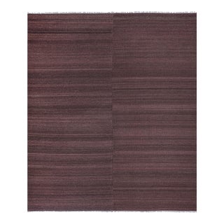1960s Vintage Wool Oversize Turkish Kilim Rug 8'10'' X 10'2'' For Sale
