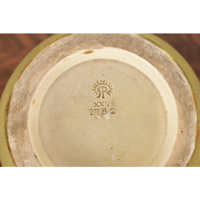 Rookwood Pottery Arts & Crafts Glazed Ceramic Art Pottery Vase, 1925 For Sale - Image 11 of 13