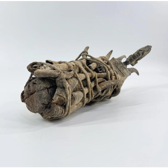 Wood Early 20th Century Fon Vodun Boccio Fetish Statue Togo For Sale - Image 7 of 9