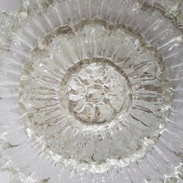 Large Ceiling or Wall Lamp from Glashütte Limburg, Germany, 1960s For Sale - Image 9 of 13