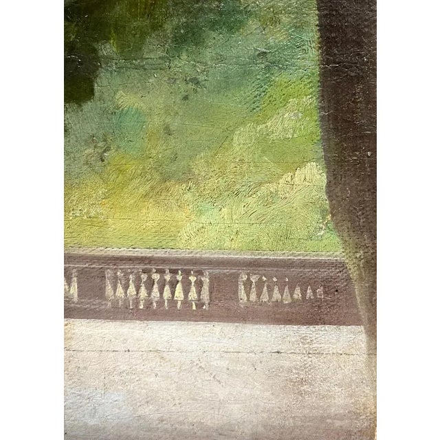 Constantino Sereno, Young Lady and Governess, Oil on Board, 1875 For Sale - Image 9 of 16