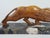 1920s Art Deco Panther in Walnut and Marble, 1920s-1930s For Sale - Image 5 of 11