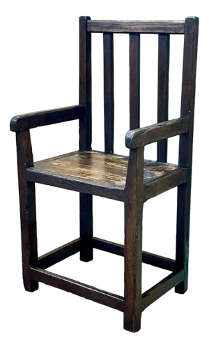 19th Century Breton Fireplace Bench in Oak, Fir and Chestnut
