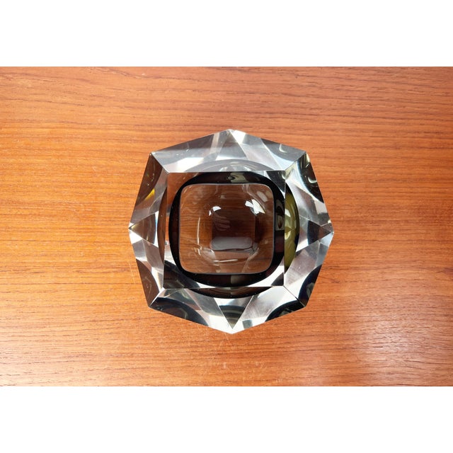 Vintage Italian Sommerso Murano Glass Bowl, 1970s For Sale - Image 18 of 18