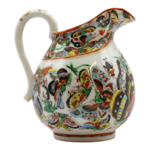 Circa 1880 Chinese Export Porcelain Thousand Butterfly Creamer
