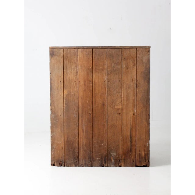 Antique Rustic Farmhouse Cupboard Cabinet For Sale - Image 11 of 12