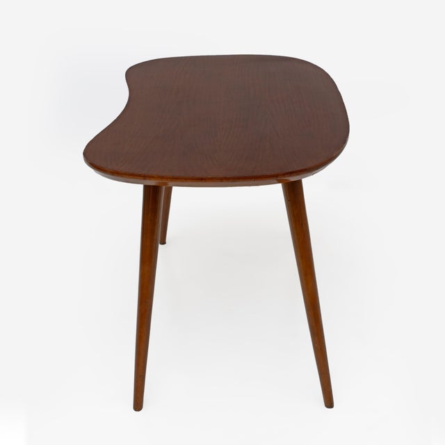 Mid-Century Italian Modern Oak Coffee Table, 1970s For Sale - Image 4 of 7