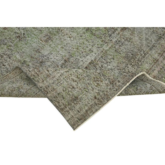 Vintage Turkish Overdyed Rug For Sale - Image 6 of 7