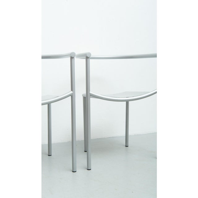 Metal Vintage Armchair by Philippe Starck for Driade, 1980s For Sale - Image 7 of 15