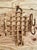 French Burnt Bamboo Coat Rack For Sale - Image 10 of 13