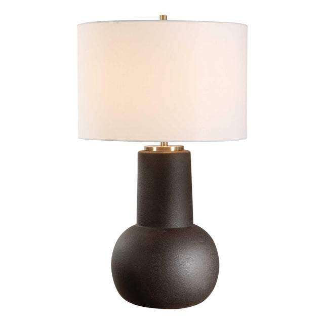 Robson Rustic Bronze Table Lamp For Sale