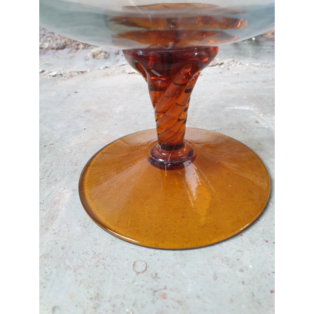 Big Glass Cut Cup by Empoli For Sale - Image 14 of 15