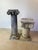 Pair of Rustic Plaster Neoclassical Column Pedestals For Sale In Seattle - Image 6 of 7