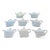 1950s Collection of Mikasa Tea Holders- Set of 8 For Sale