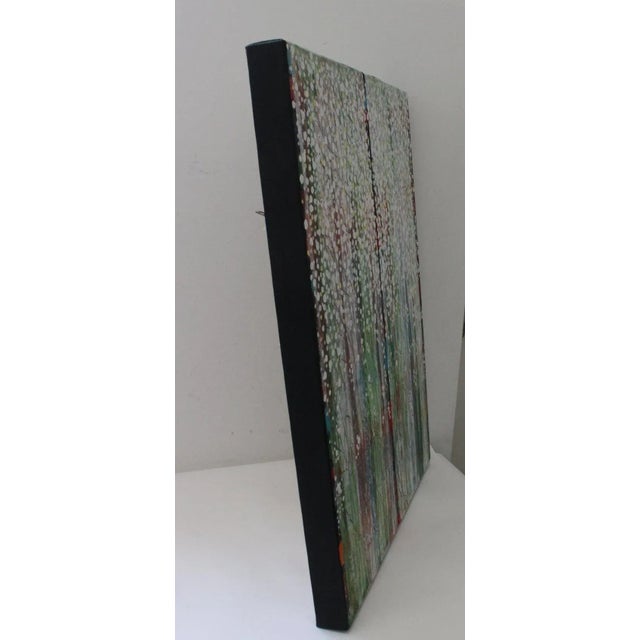 1991 Nobu Fukui Oil Painting "Babies' Breath" For Sale - Image 4 of 13