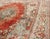 1930s Persian Antique Mahal Rug With Beautiful Floral Design in Red, Pink, and Green For Sale - Image 5 of 12