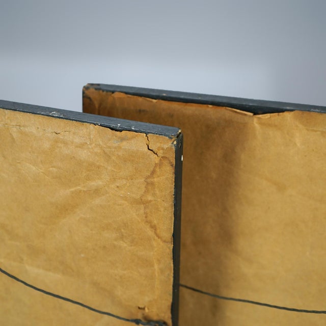 Pair of Antique Hand Colored Oriental Mandarin Prints, Man & Woman of Royalty, 1900 For Sale - Image 4 of 12