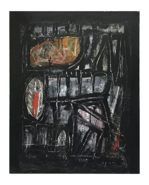 Structure - Mixed Technique on Canvas - Massimo D'Orta - Italy - 2007