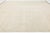 Ivory Modern Minimalist Beni Ourain Style Hand-Knotted Wool Rug 12x15 For Sale - Image 9 of 10