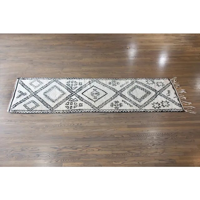 Vintage Mid Century Moroccan Rug For Sale - Image 12 of 13