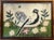 Antique 19th Century American Folk Art Needlework Textile Picture of a Peacock or Stylized Bird For Sale In New York - Image 6 of 9