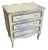 Vintage Italian 3 Drawer Nightstand For Sale