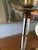 Maitland Smith Brass and Chrome Bamboo Style Tall Candlesticks-A Pair For Sale In Chicago - Image 6 of 7