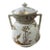 19thC Chinoiserie Antique Davenport Porcelain Staffordshire Aesthetic Movement Covered Jar For Sale