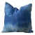 Vintage Blue Hemp Pillow Cover For Sale