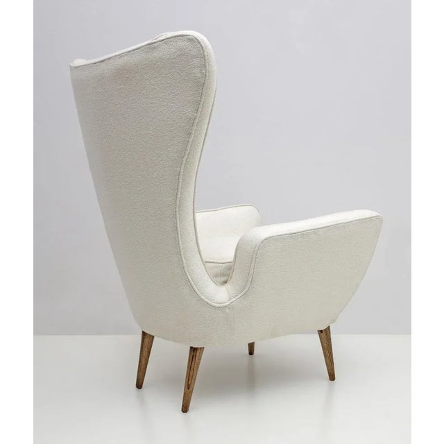 1950s Bouclè Armchair by Emilio Sala & Giorgio Madini for Fratelli Galimberti Cantù, 1950s For Sale - Image 5 of 8