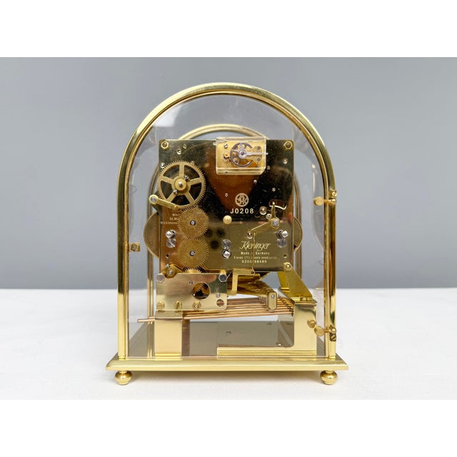 Kieninger Table Clock from St. Michael and Whittington, 1990s For Sale - Image 4 of 13