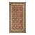 Mogul Collection Hand-Knotted Runner - Red 6' 3" x 11' 6" For Sale - Image 4 of 4
