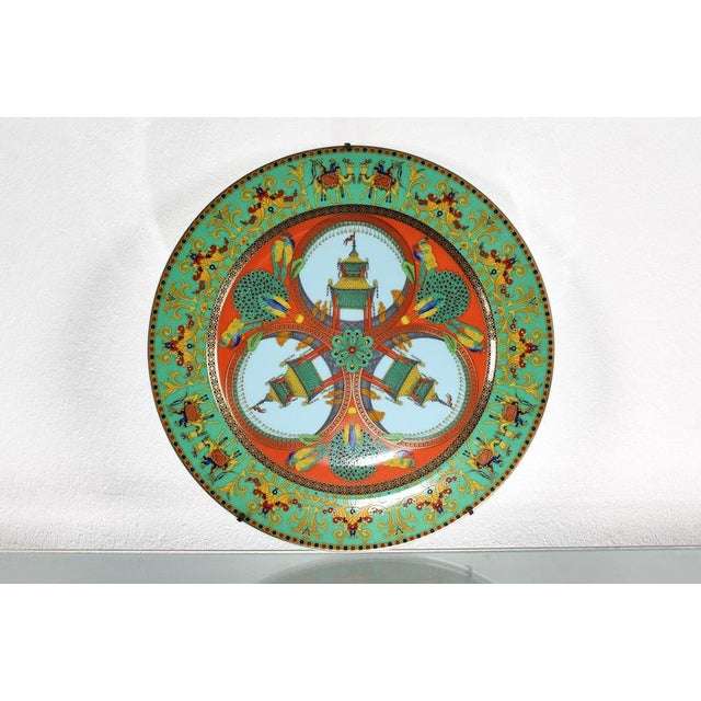 Decorative Porcelain Plates by Versace for Rosenthal, Germany, 1990s, Set of 6 For Sale - Image 9 of 18