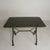 Steel Garden Bistro Table with Curved T-Profiles, 1950s For Sale - Image 4 of 18