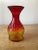1960s Mid Century Modern Blenko Attributed Tangerine Myers Textured Design Vase For Sale - Image 5 of 9