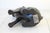 Vintage Folk Art Carved Iron Wood Dog Sculpture For Sale - Image 9 of 10