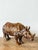 Ceramic Vintage 60s Italian Glazed Ceramic Rhino For Sale - Image 7 of 12