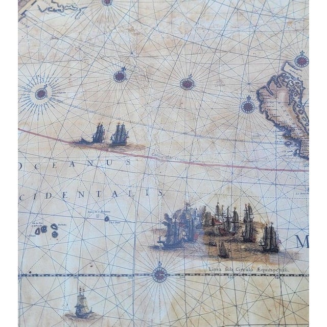 1864 Map of the World 1648 Roberts Maps 2018 Limited Edition Print 6 of 100 For Sale - Image 14 of 18
