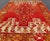 Tribal Colorful Antique Turkish Oushak With Red, Rose, Ivory, Yellow-Green & Yellow For Sale - Image 3 of 14