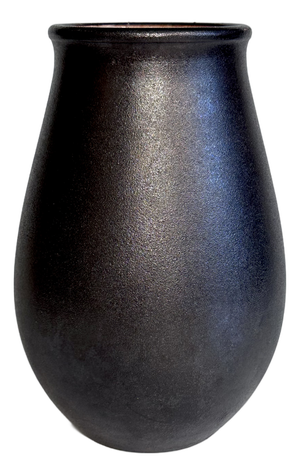Bauhaus Glazed Studio Ceramic Art Vase from Eva Kumpmann, Germany, 1950s