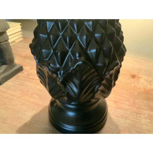 French 1980s Oversize Painted Porcelain Architectural Object For Sale - Image 3 of 11
