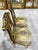 Textile French Rococo Gold Accent Chair With Lady Portrait Set of 2 For Sale - Image 7 of 10
